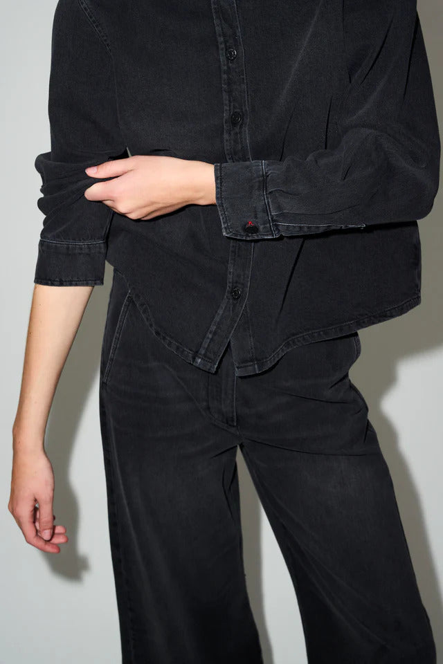 Ellen French Jeans Wash Milano Black  Black