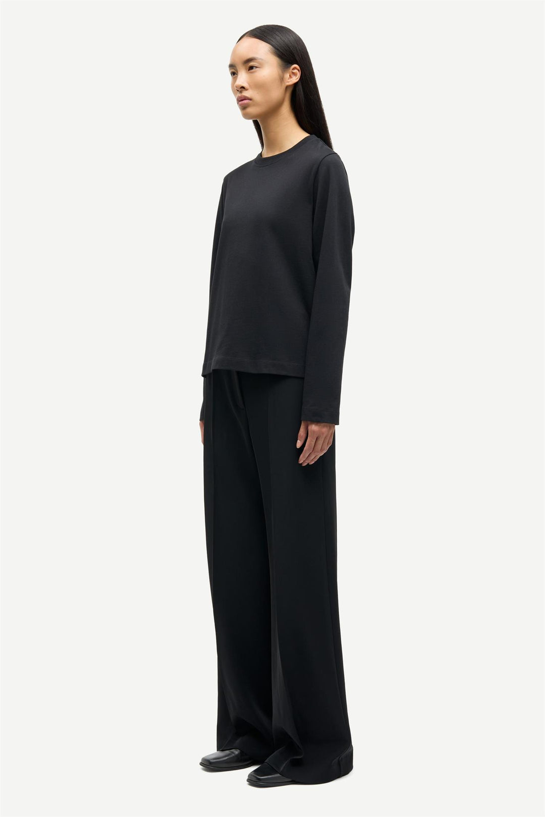 Sacamino Ls T-Shirt 6024  Black