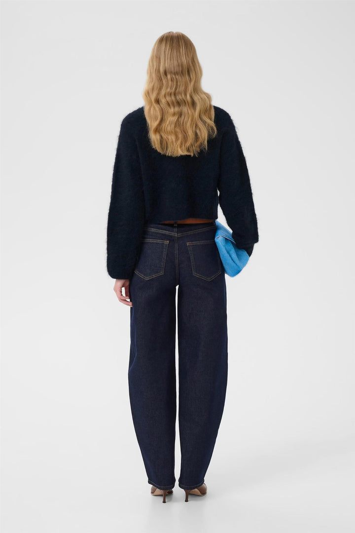 GZDEBBIE SHORT CARDIGAN  Skycaptain Mélange