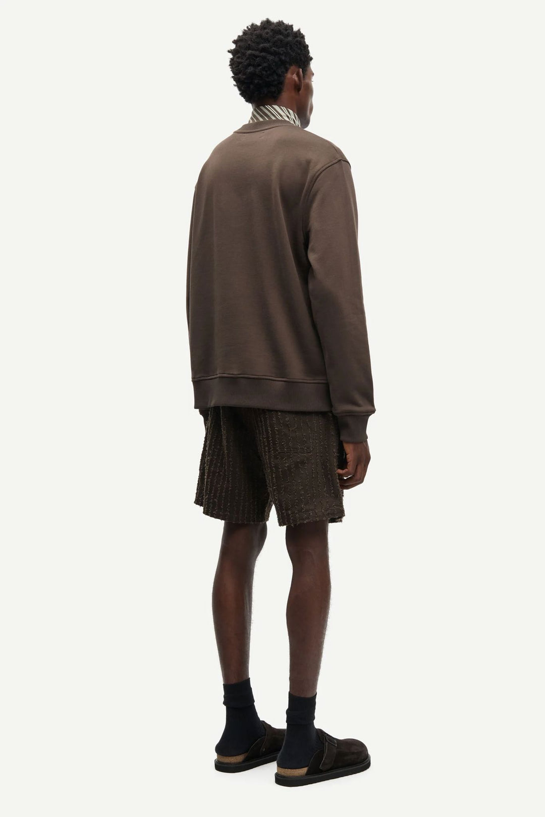 Joel Crew Neck 11414  Turkish Coffee