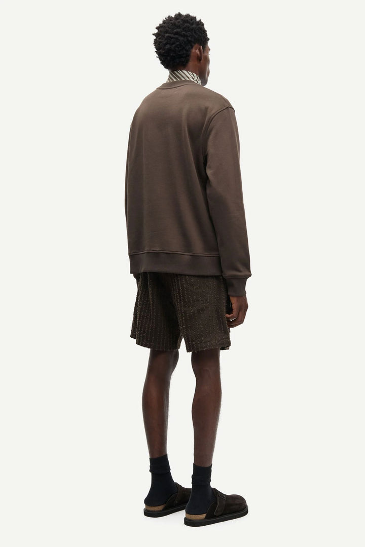 Joel Crew Neck 11414  Turkish Coffee