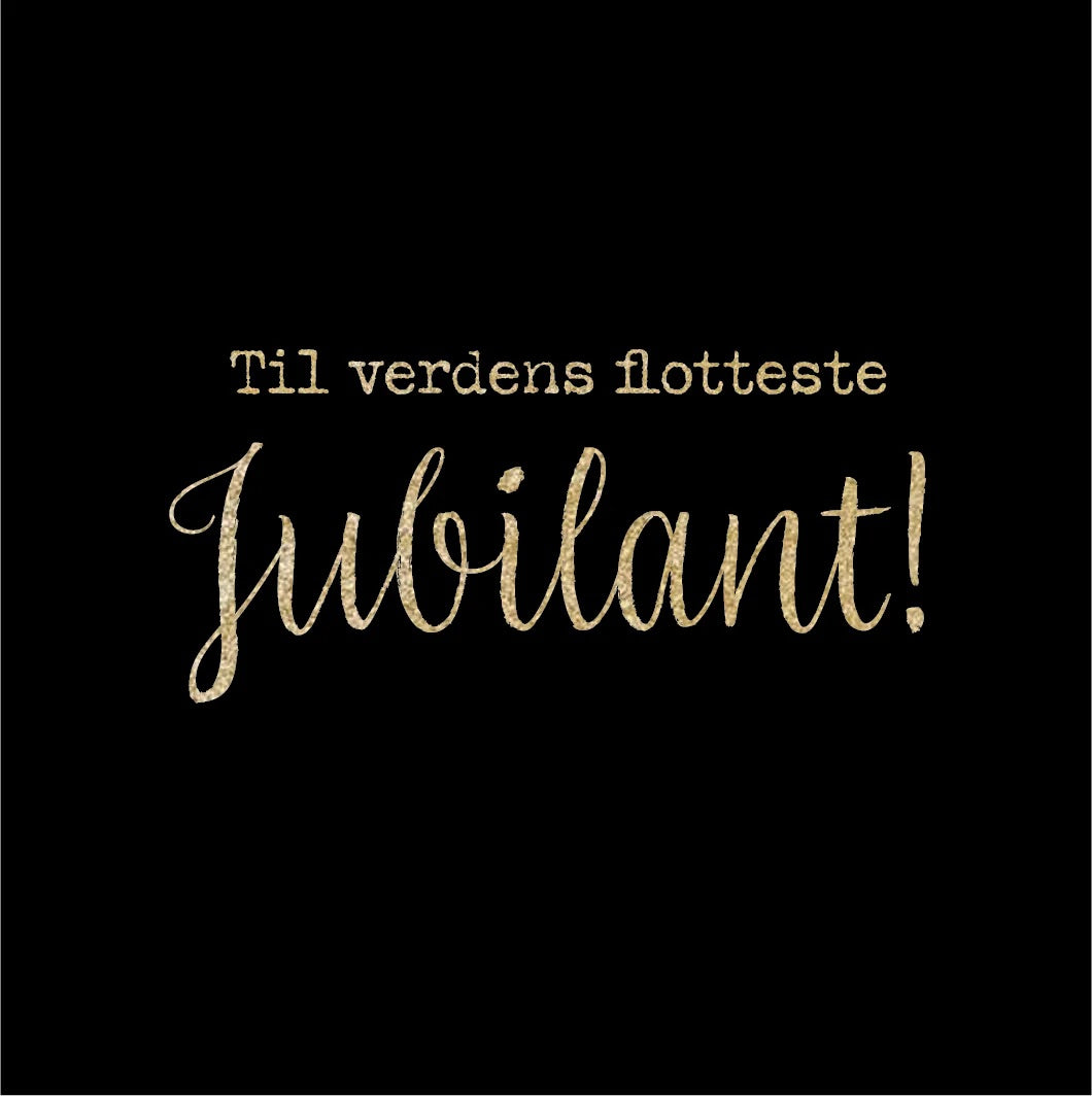 JUBILANTEN  Sort