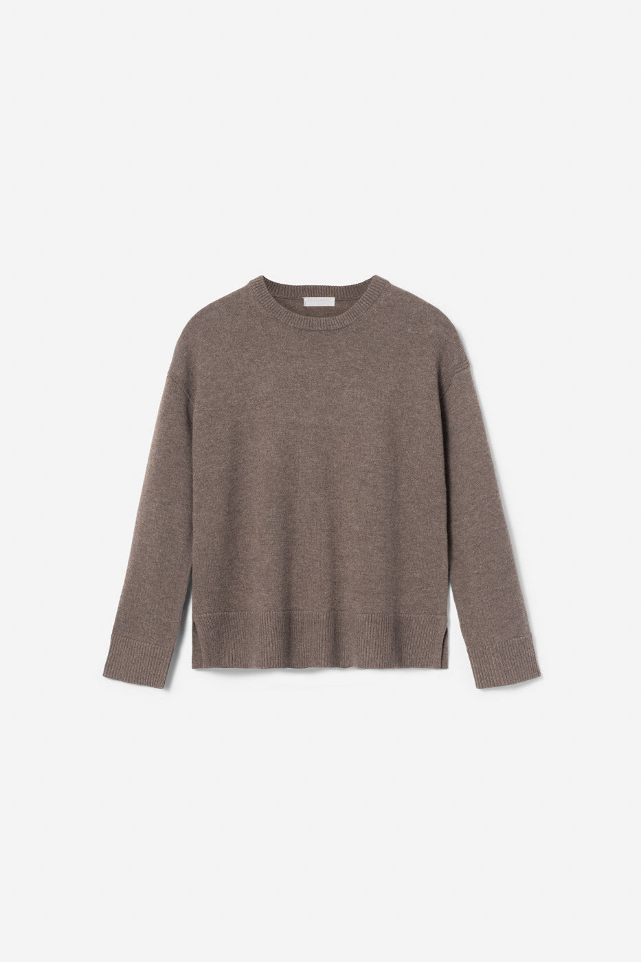 Shirley Knit Dark Taupe Melange