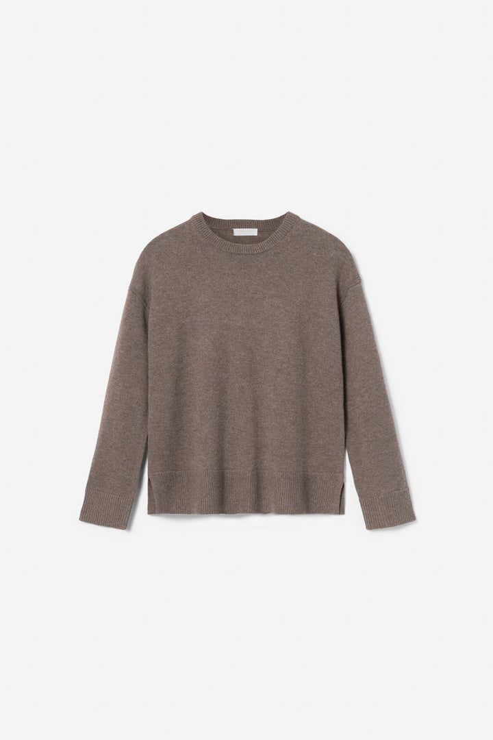 Shirley Knit Dark Taupe Melange