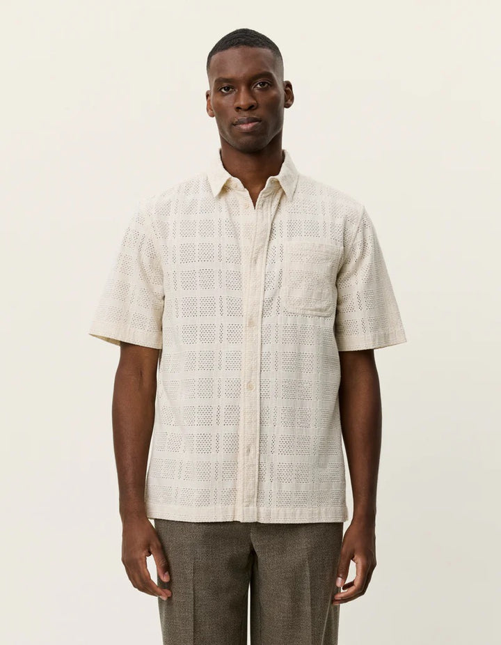 Charlie SS Shirt  Ivory