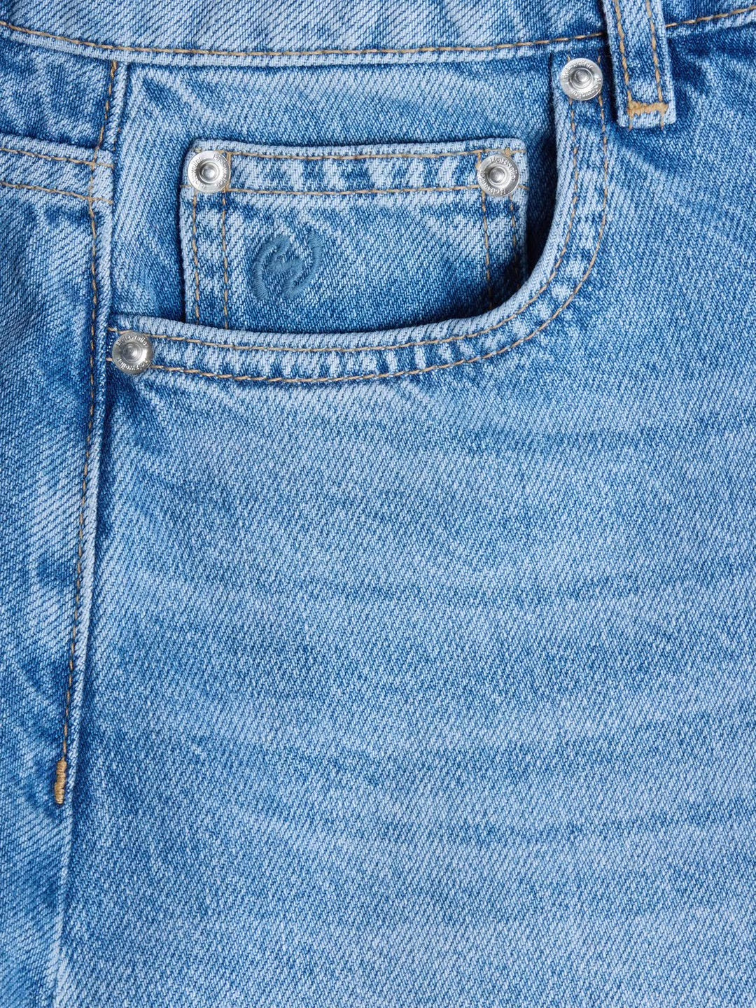 Denim Mini Skirt  Lt. Blue