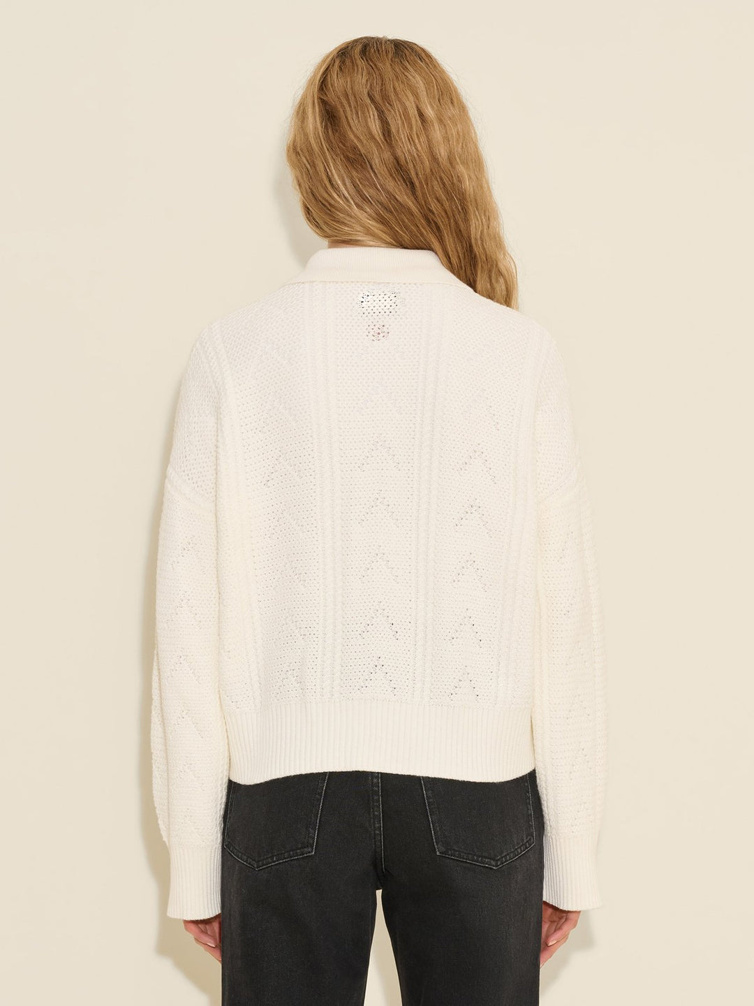 Serena Knit Cardigan  White