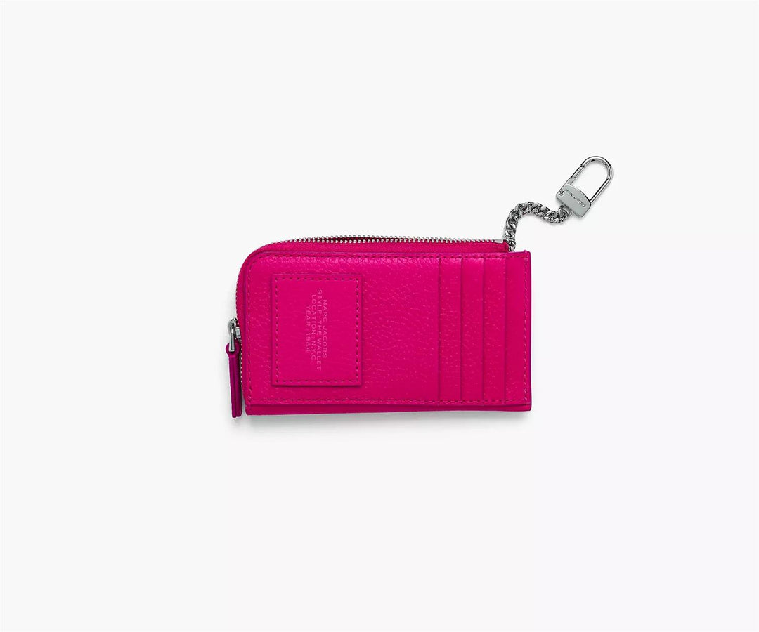 THE TOP ZIP MULTI WALLET  Hot Pink