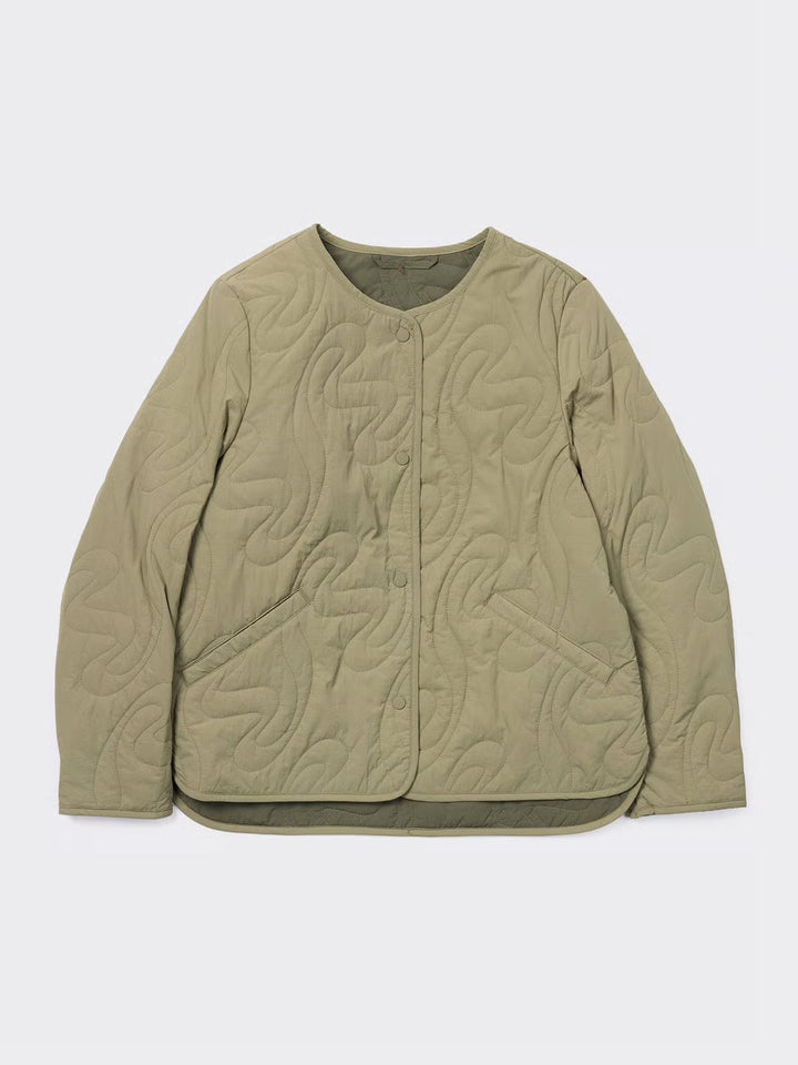 W. Light padded jacket  Lt Green