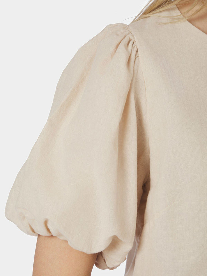 Moisa Linen Blouse  Sand