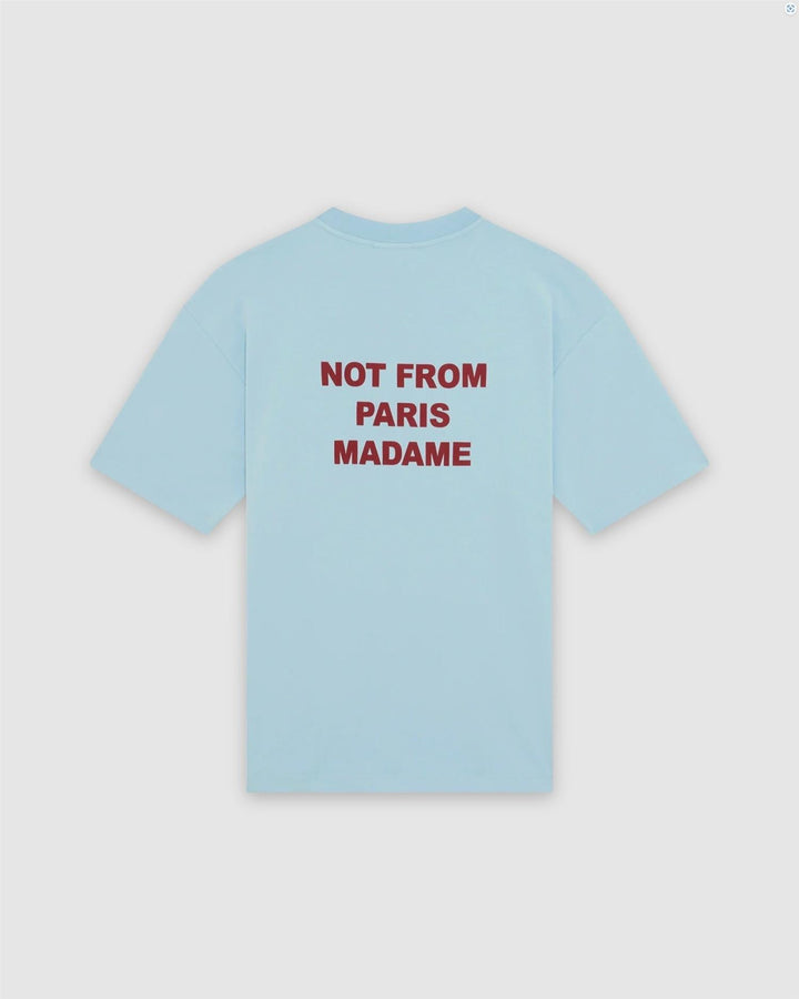 Le T-Shirt Slogan  Light Blue