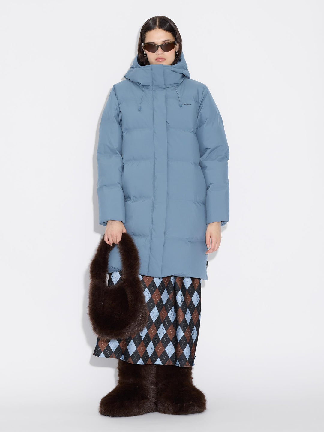 Loen Down Jacket  Blue Aqua