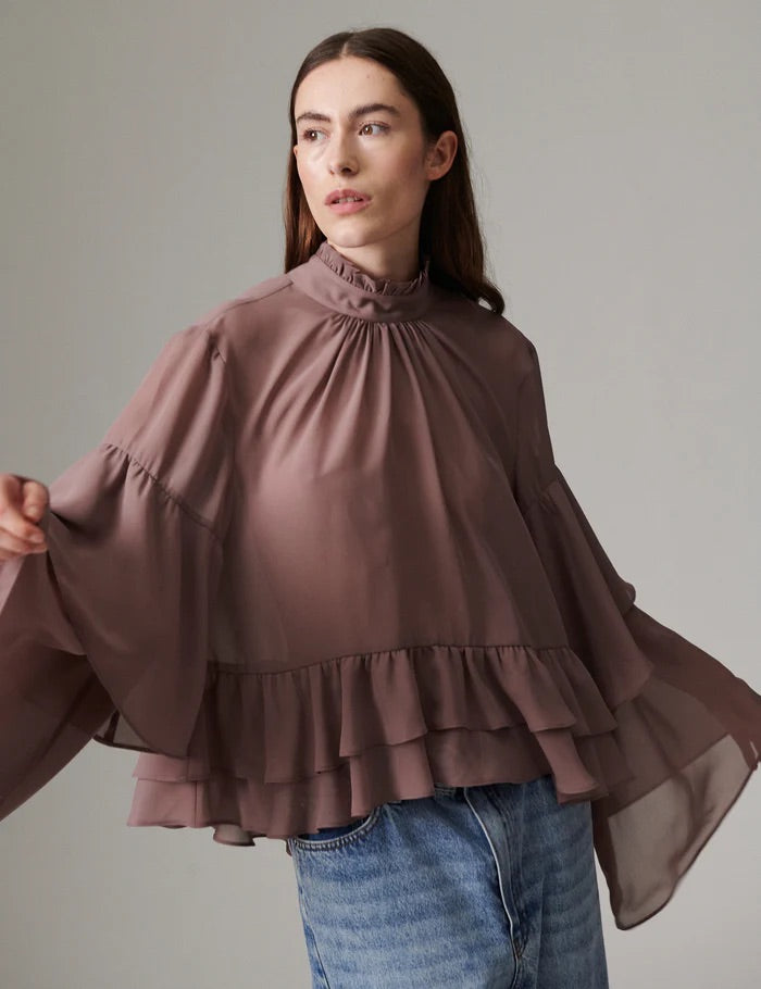 Nomi - Day Chiffon  Twilight Mauve