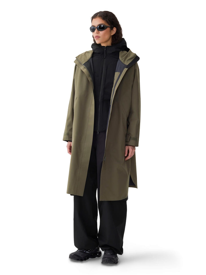 Vangen coat  Grape Leaf