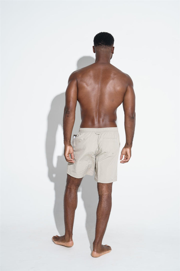 Regular Solid Swimshort  Cement
