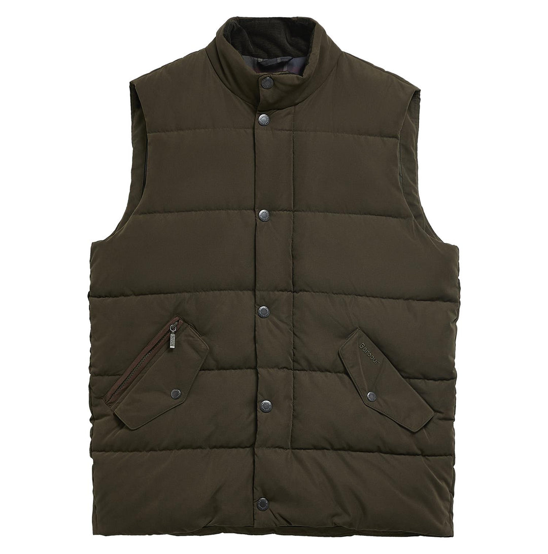Barbour Powell Gilet  Dark Sage