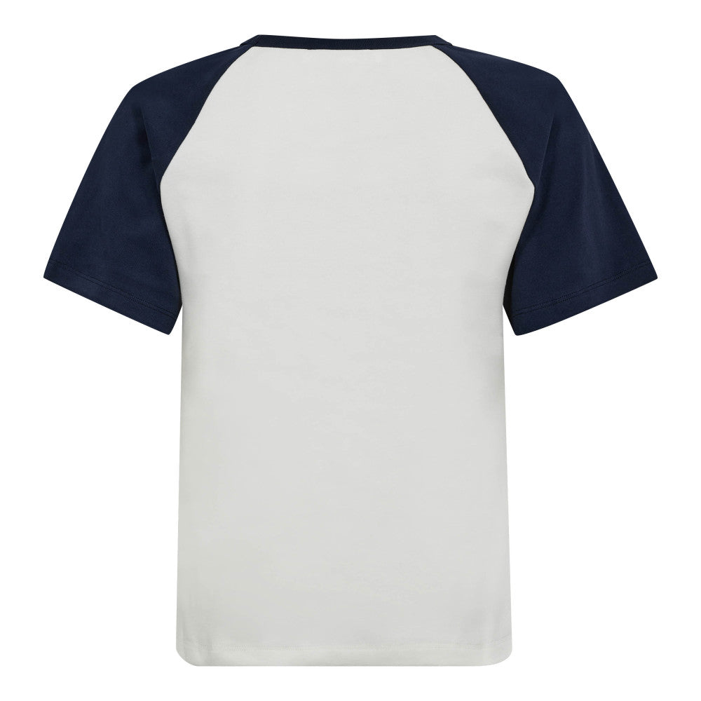 EdgeCC Block Tee  Offwhitenavy