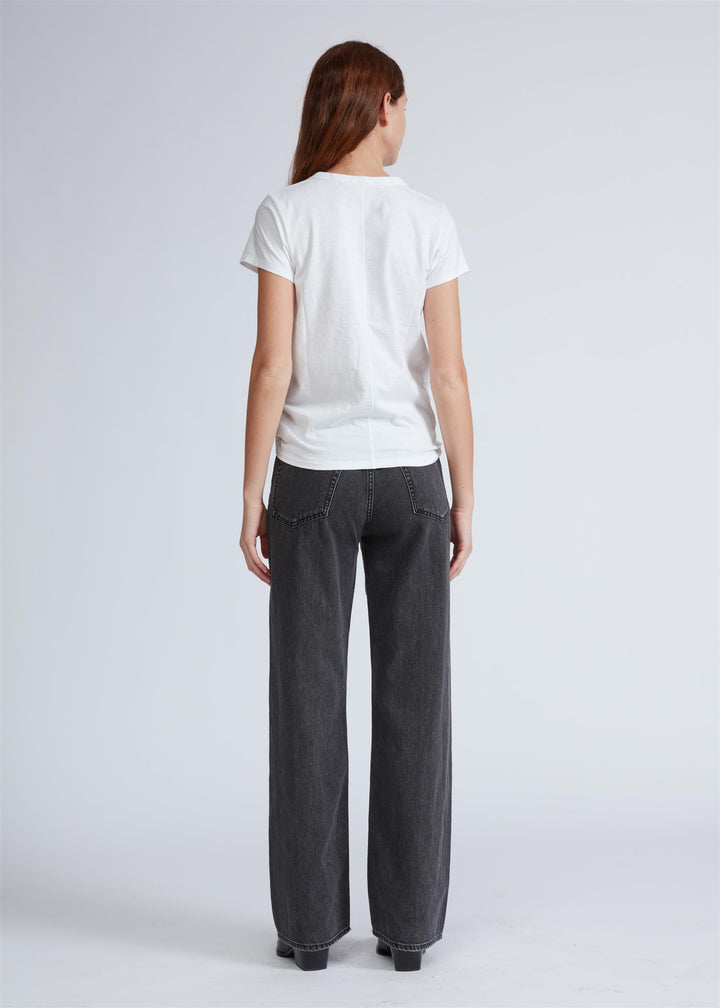 OMBRE STUD TEE  White