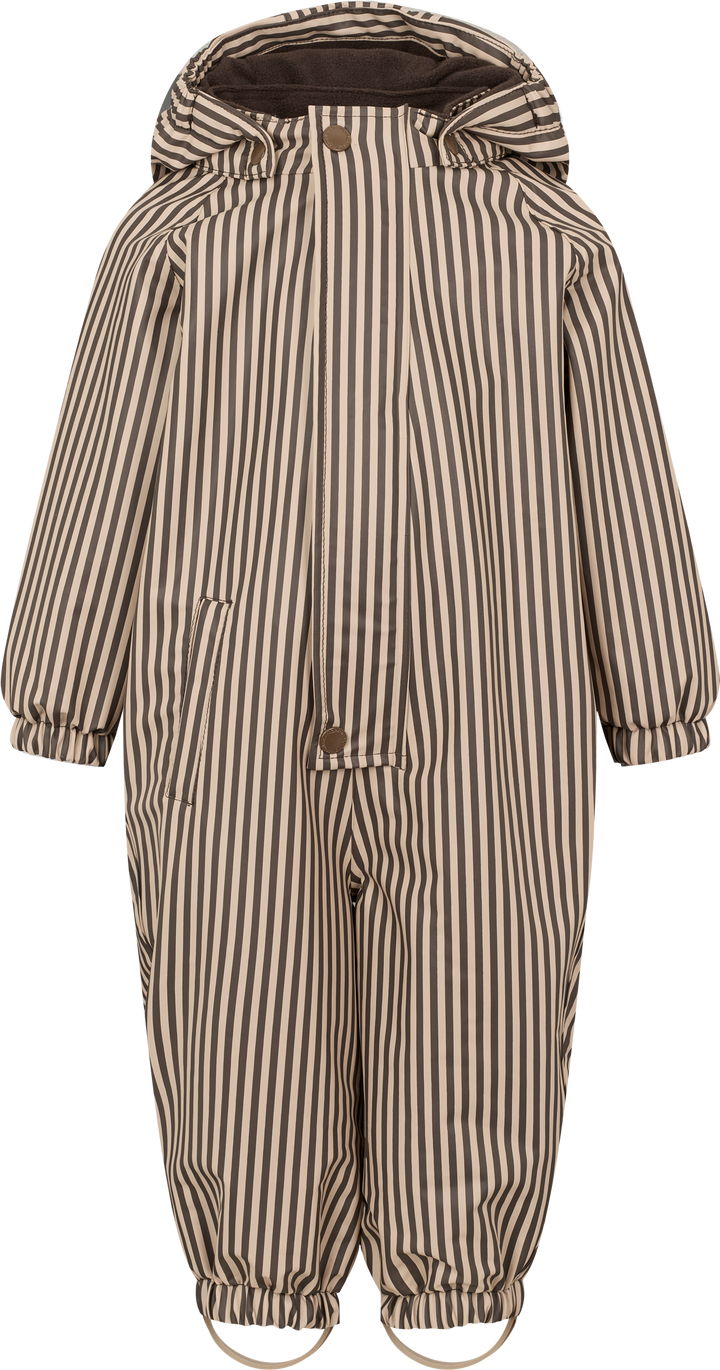 Orion Suit  Brown Stripe