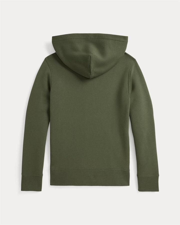 LS PO HOOD-TOPS-KNIT  Grønn