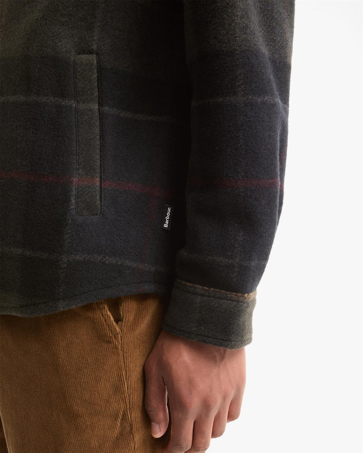 Barbour Woodlane Ovsh  Shadow Classic Tartan