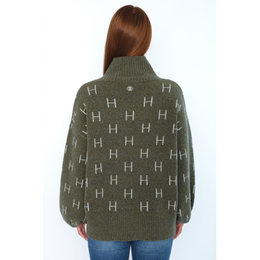FAM Short Sweater  Winter Moss