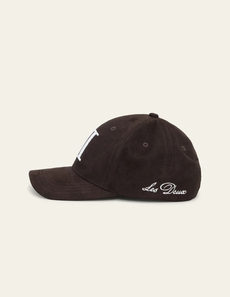 Encore Suede Baseball Cap  Turkish Coffee Brown