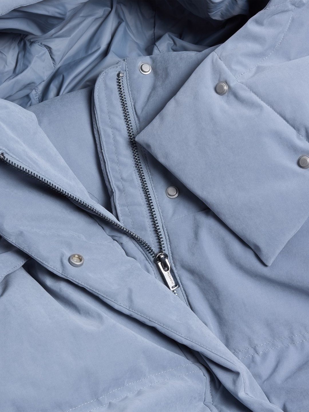 Steilia Brushed Down Jkt  Lt. Blue