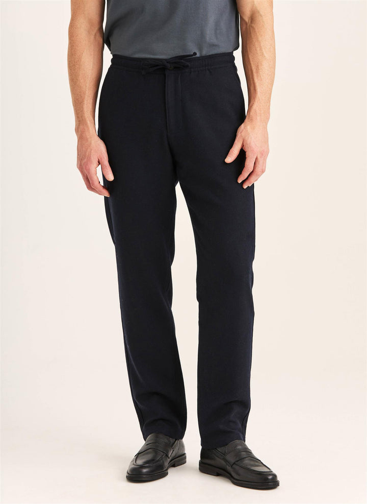 Fenix Flannel Trouser  Blue