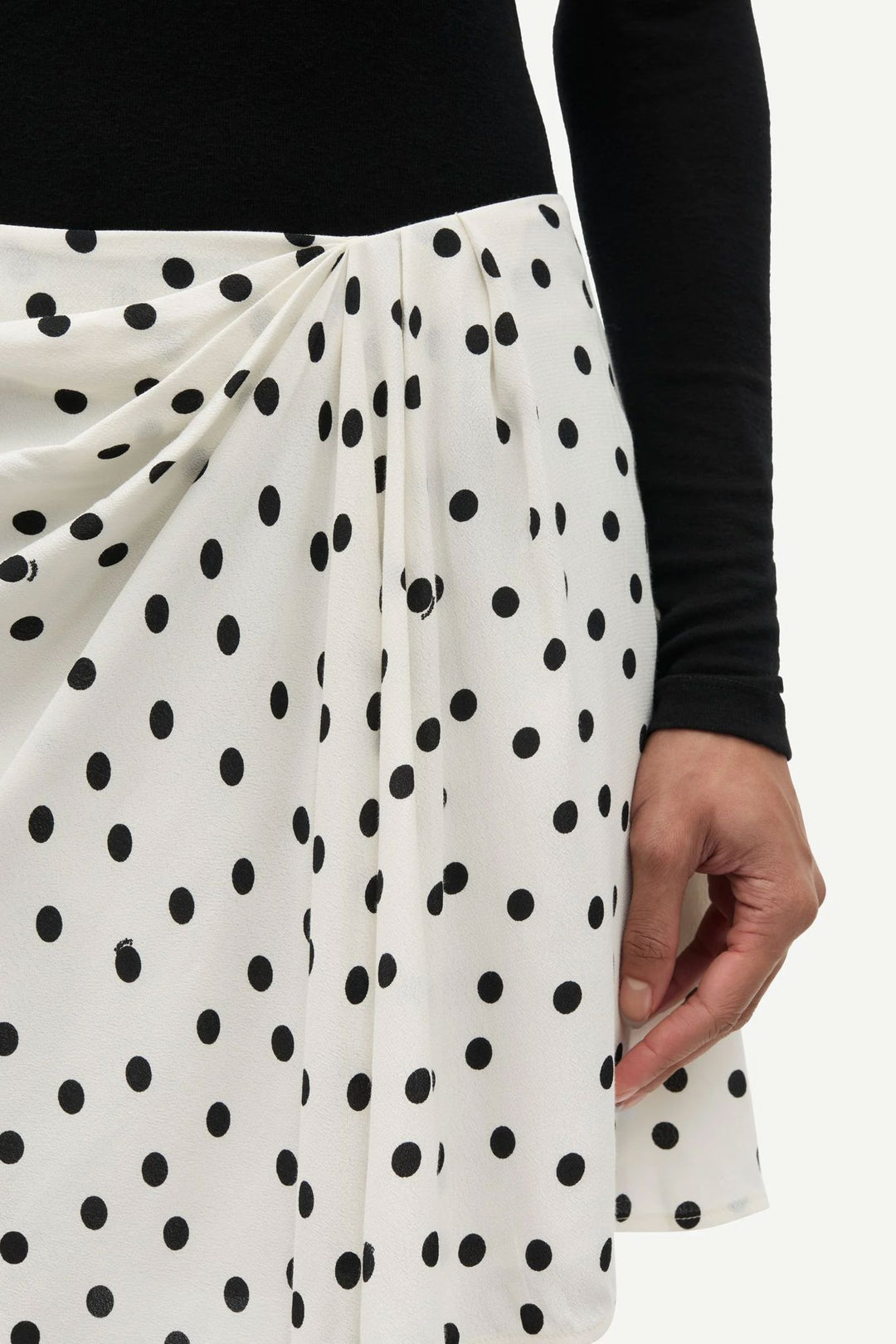 Saiben Skirt  Drifting Dots Egret