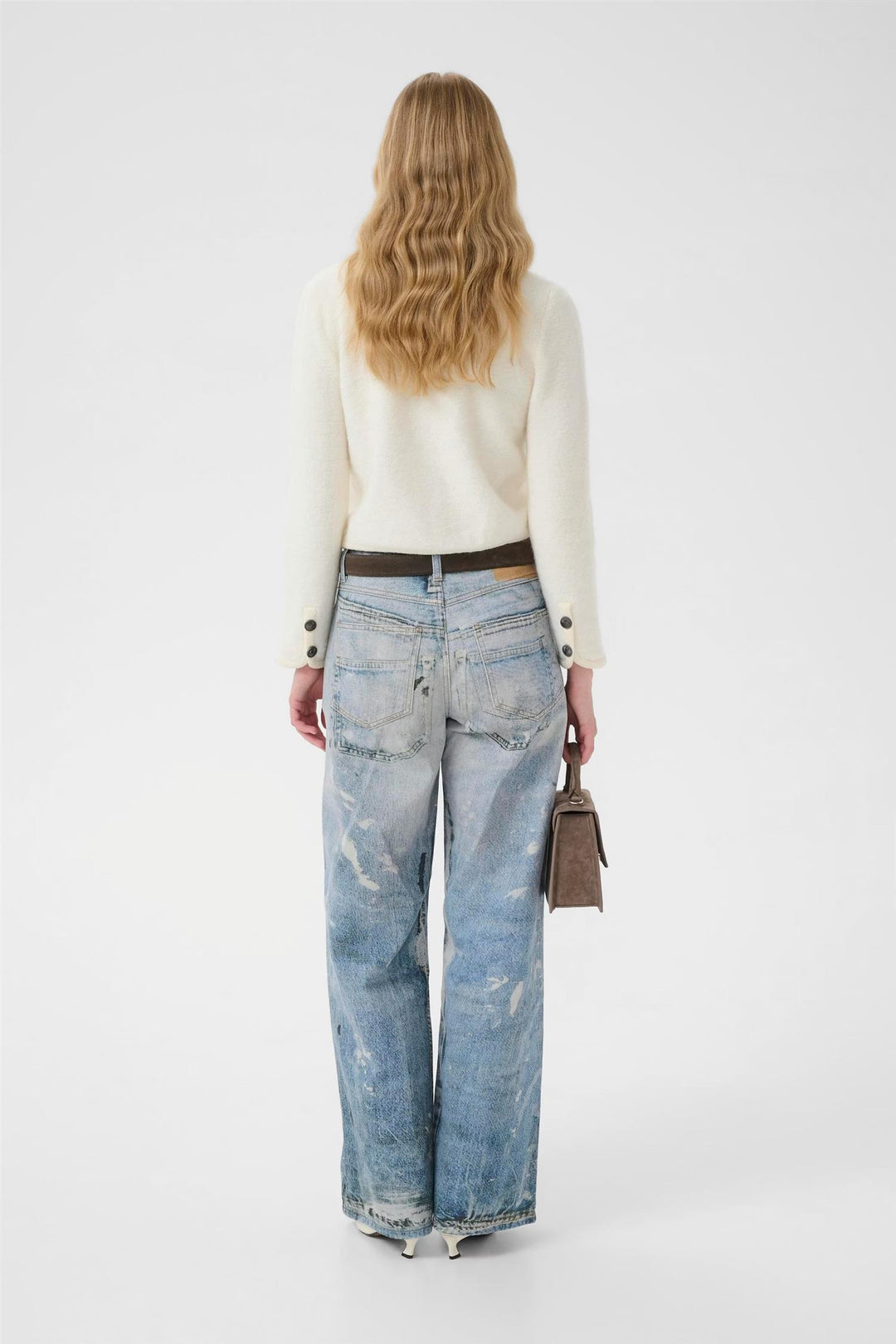 GZcurie cardigan  Egret