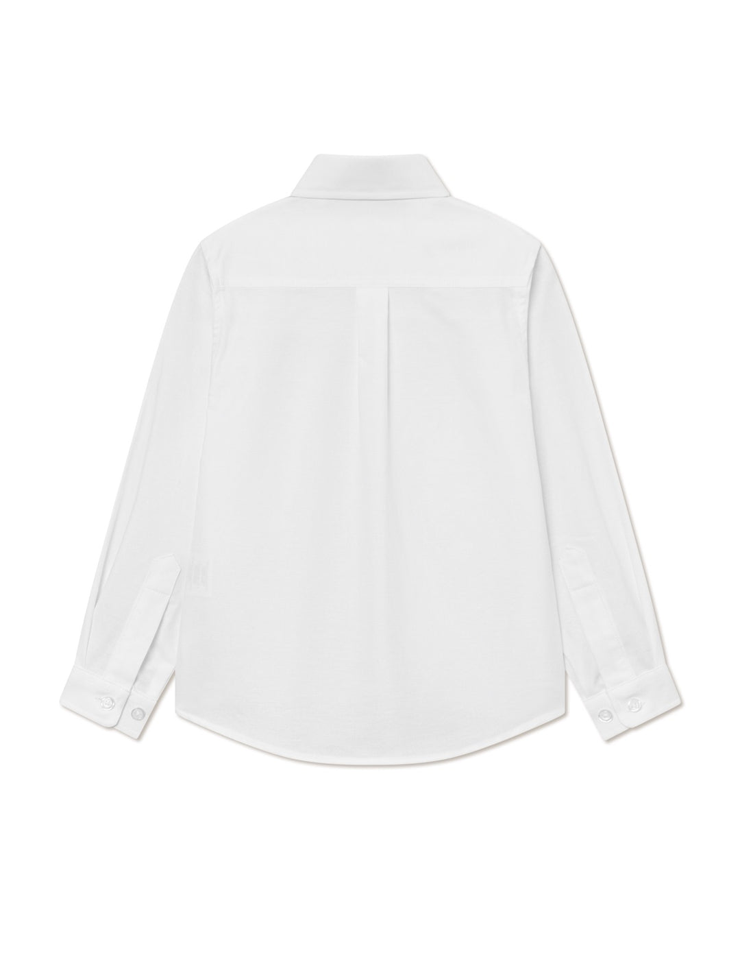 Konrad Contrast Oxford Shirt Kids  White