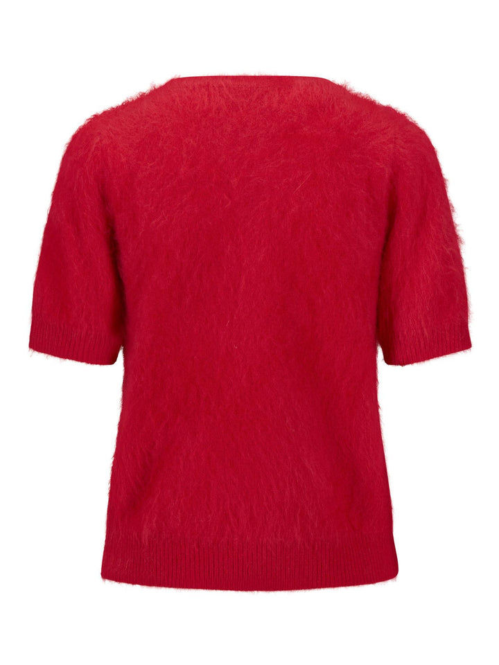 Emmy Brushed Tee  Red