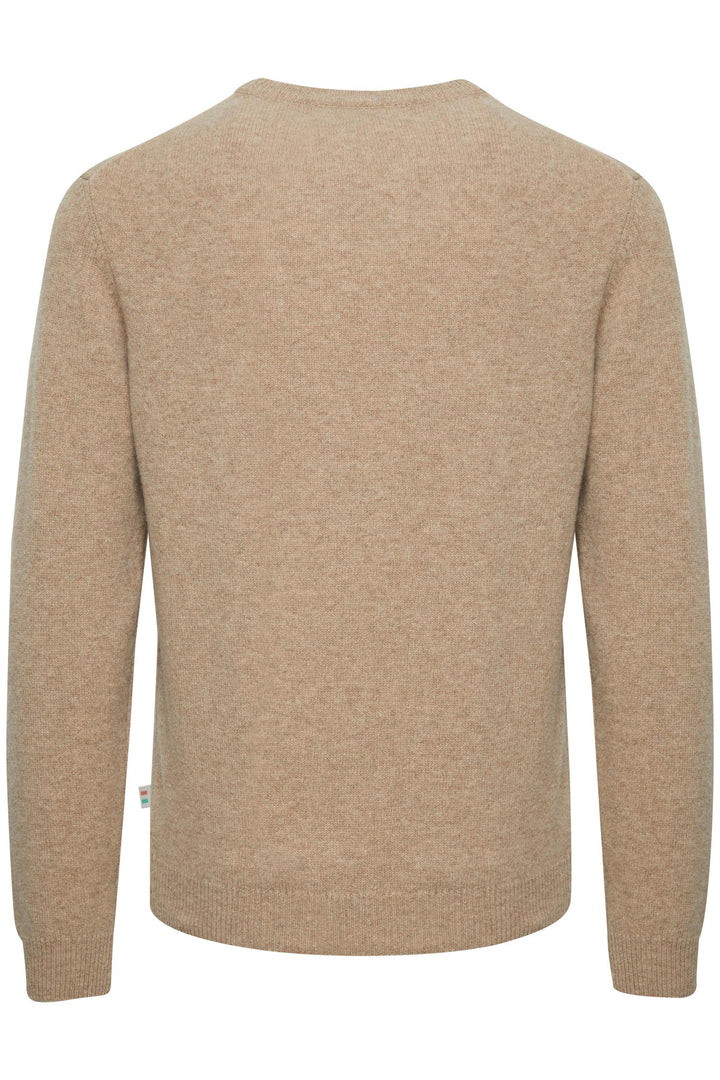 KARL crew neck bounty knit  Silver Mink Melange