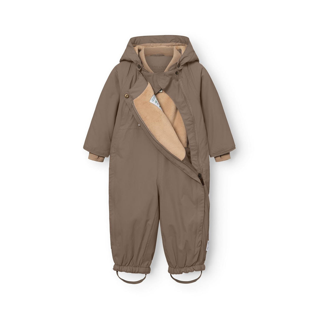 MATWISTI fleece lined snowsuit  Morel Grey