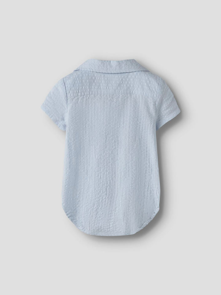 Homan Mak Ss Loose Body Shirt  Lyseblå