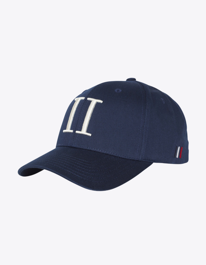 ENCORE ORGANIC BASEBALL CAP  Dark Navy/White