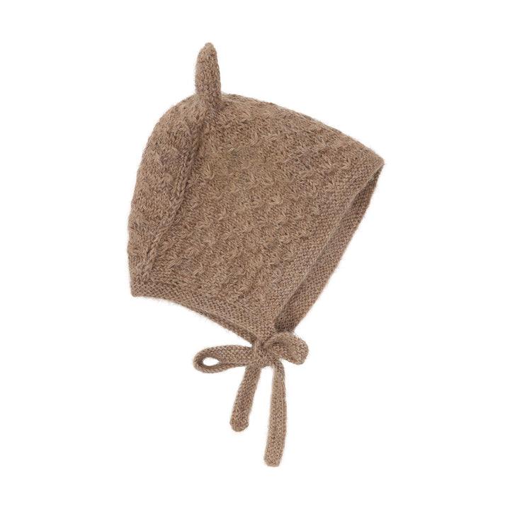 Bonnet Ears Alpaca Wool Knit  Atmosphere