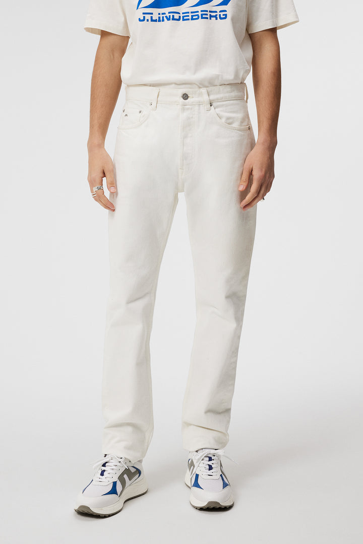 Cody Solid Regular Jeans  A003-Cloud White