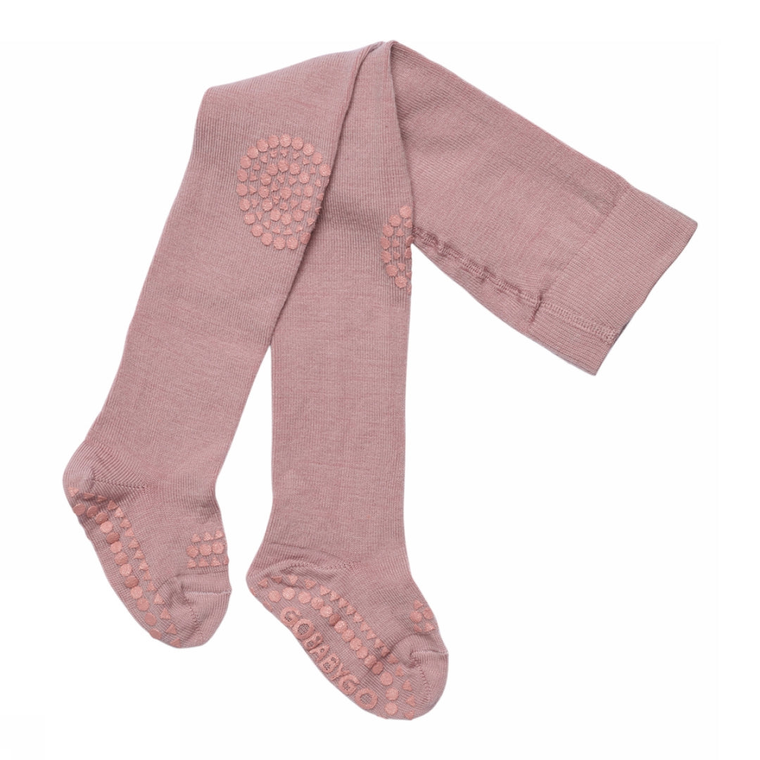 Crawling tights - merino wool  Woodrose