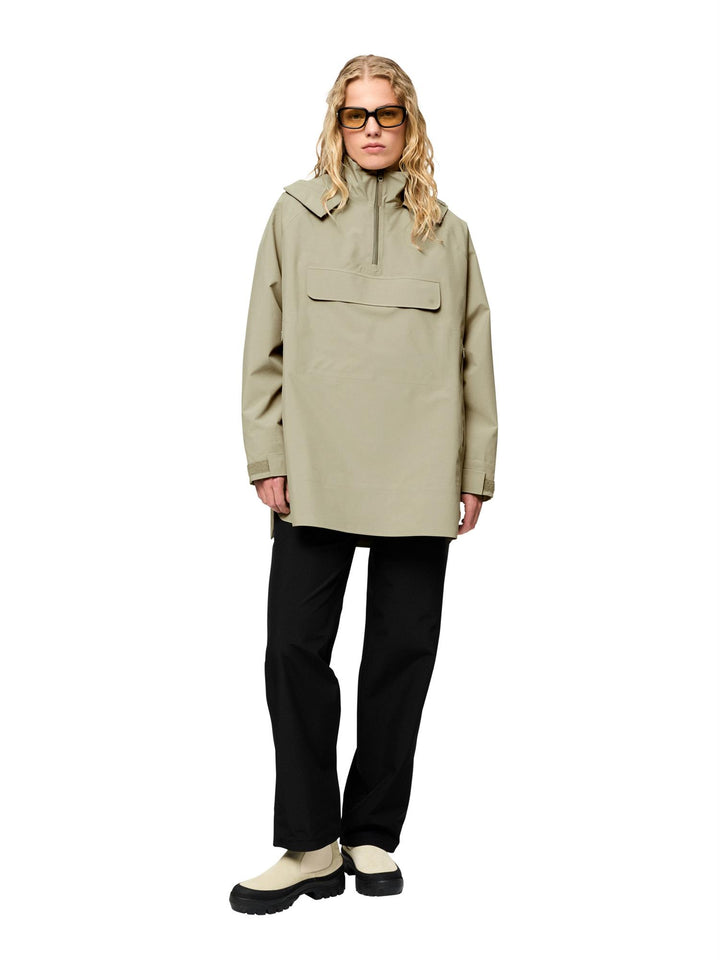 Voss poncho  Oakmoss