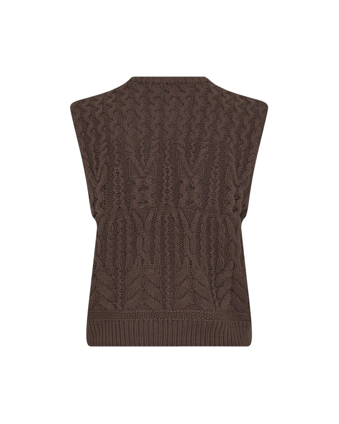 Mschmarisela Vest  Brown