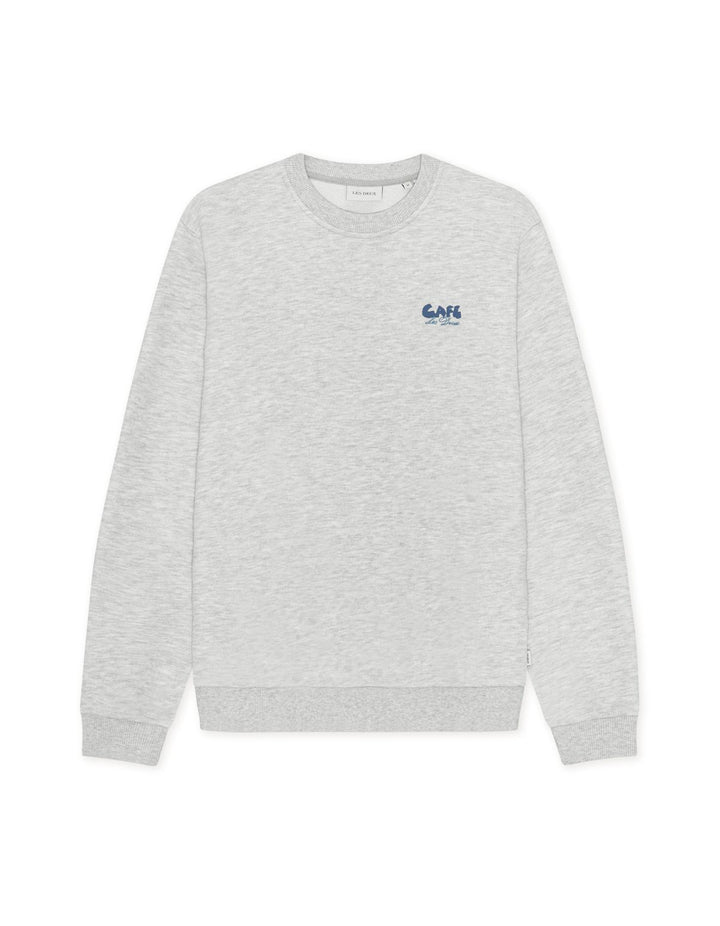 Café Sweatshirt  Snow Melange