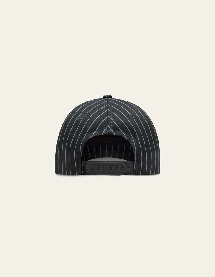 Blake W Pinstripe Baseball Cap KIDS  Raven Grey