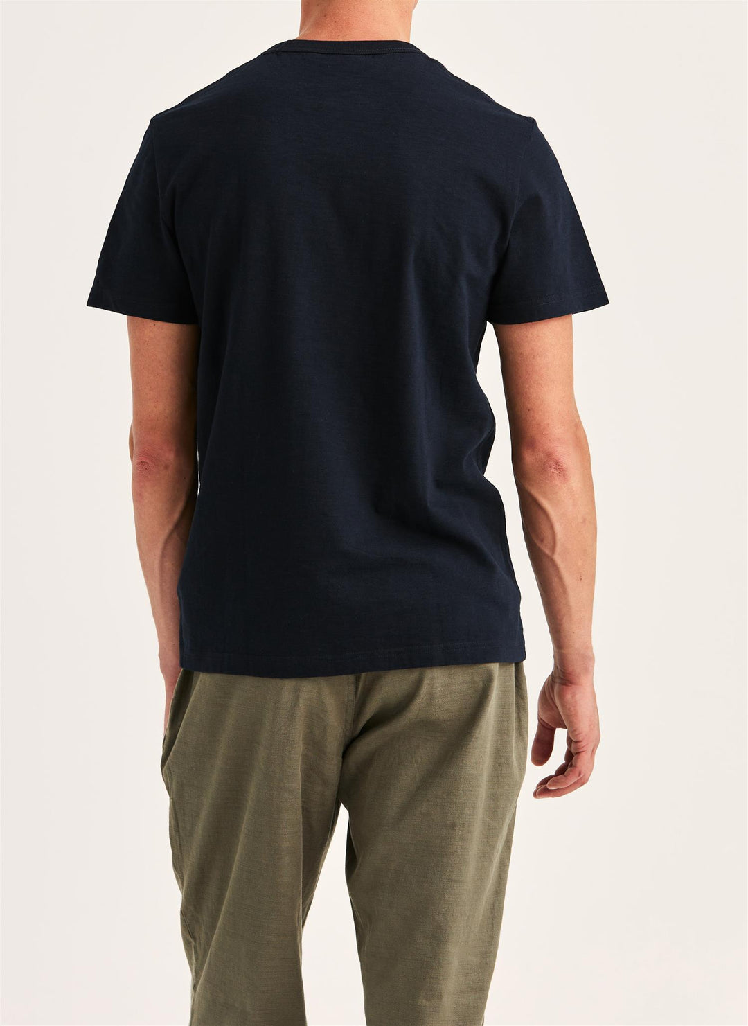 Watson Slub Tee  Old Blue
