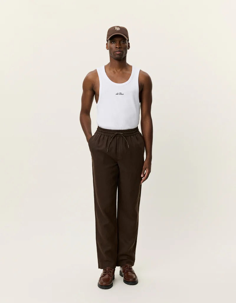 Patrick Linen Pants  Delicioso Brown