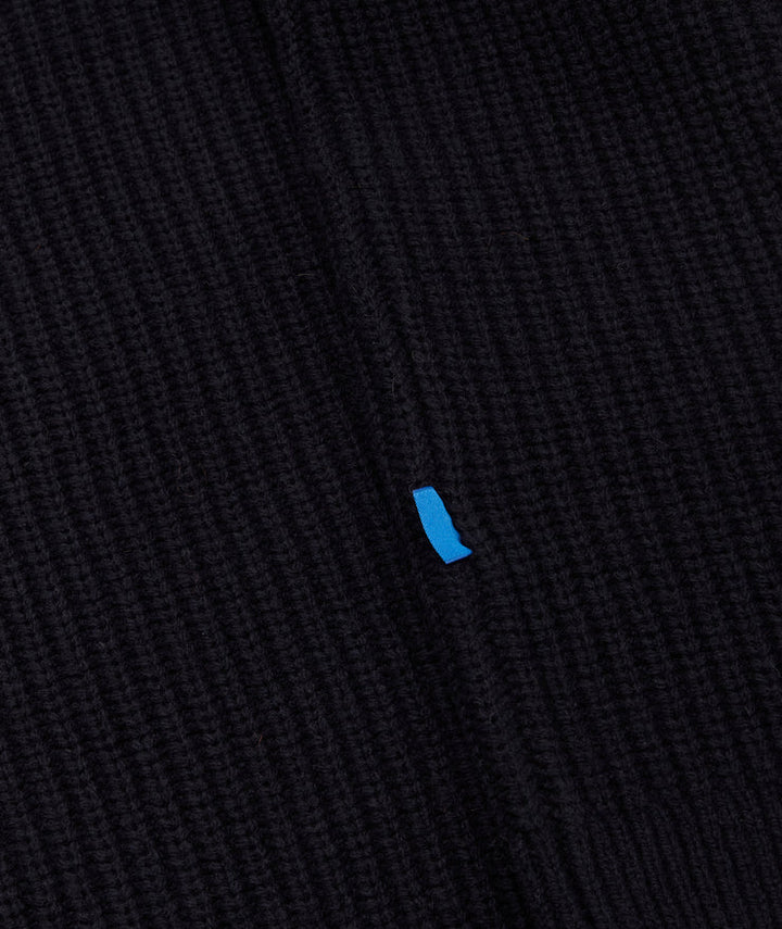 Boxy Wool Knit  Navy