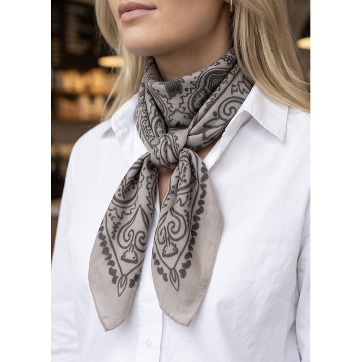 Manipur Scarf 110  Beige