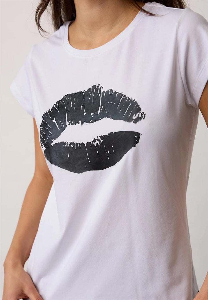 KissCC New Tee  White