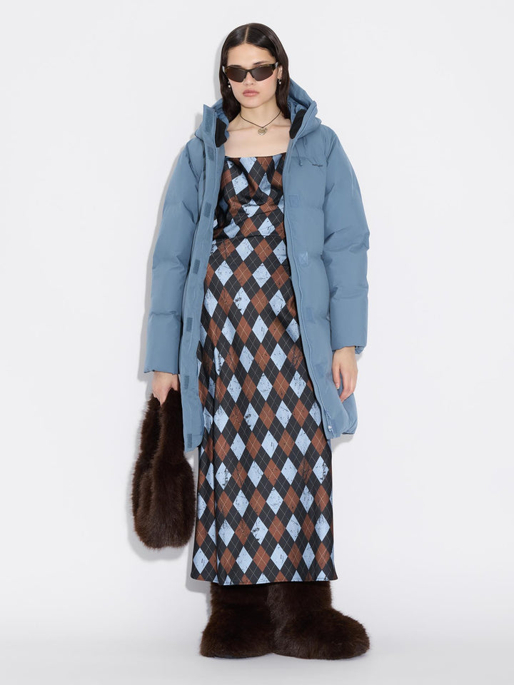 Loen Down Jacket  Blue Aqua